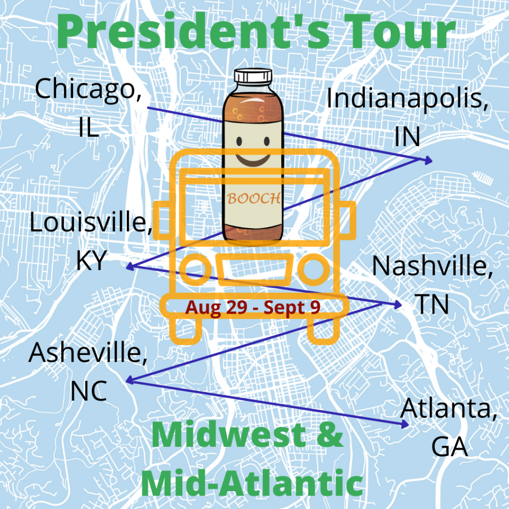 President s Midwest MidAtlantic Tour 2022 Kombucha Brewers