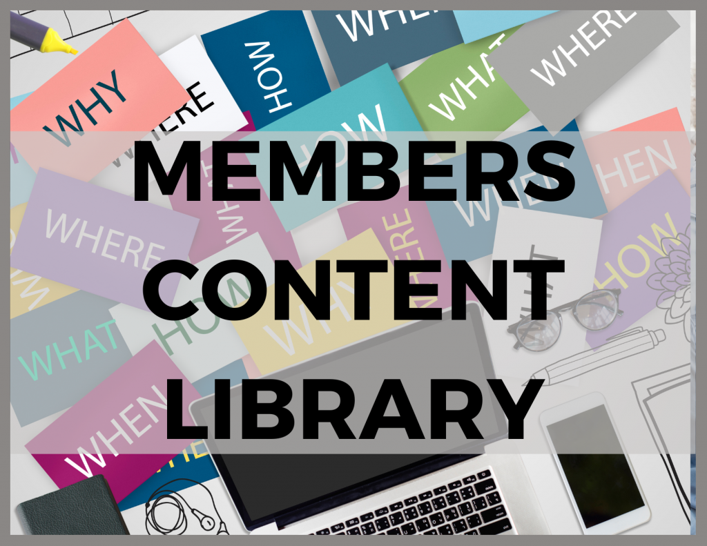 KBI Members Content Library